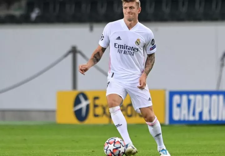 Toni Kroos del Real Madrid. Foto:EFE
