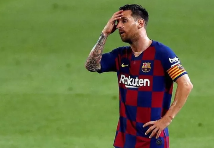 Messi. Foto:EFE