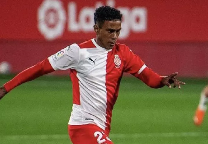 El Girona donde juega Yoel Bárcenas se impuso al Cartagena por 2-1 en la Segunda División de España. Foto: