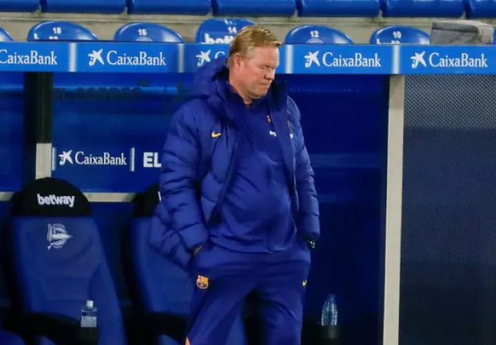 Ronald Koeman dijo que el equipo jugó bien pese al resultado. EFE
