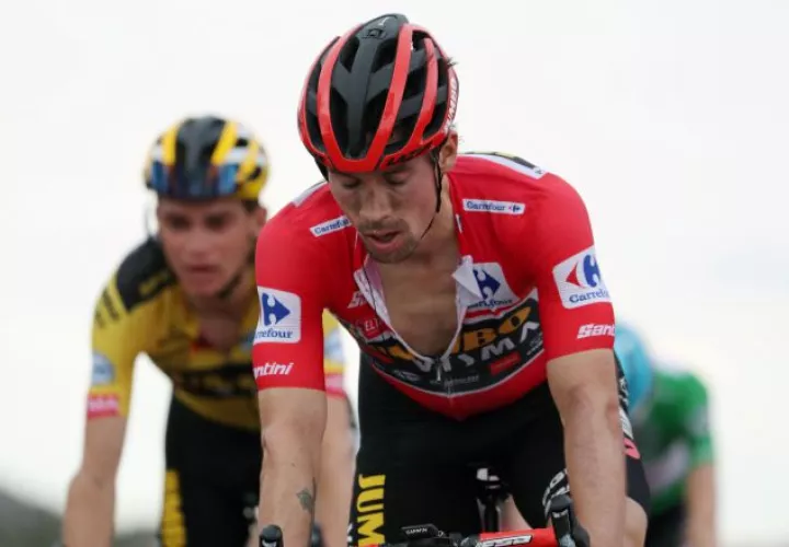 Primoz Roglic sigue de líder en la Vuelta a España. Foto:EFE