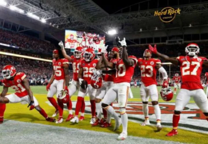 Los Chiefs son los actuales campeones de la NFL. Foto:EFE