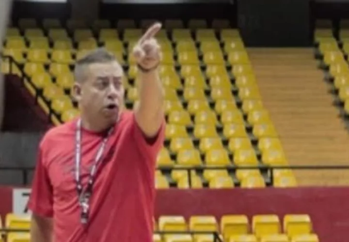 David Rosario, técnico de Panamá.