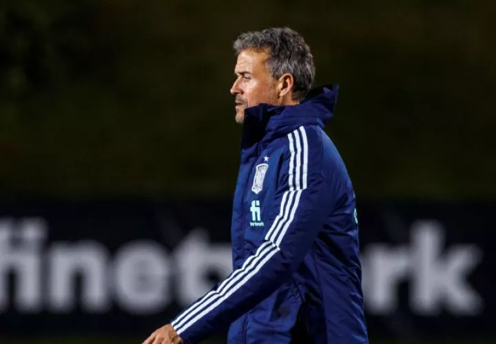 Luis Enrique. Foto:EFE