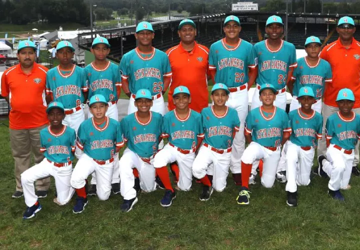 Panamá Oeste dirigida por Elpidio Pinto fue la última representación nacional que estuvo en la Serie Mundial de Williamsport 2018. Foto:Archivo