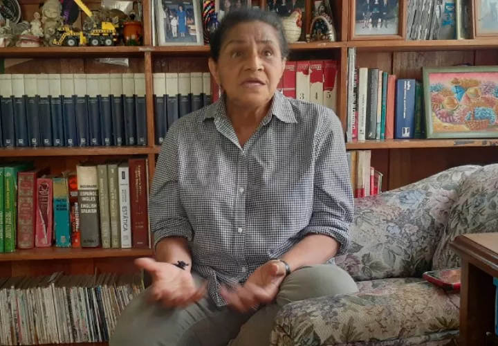 Damaris Rivera ha vivido varias tragedias provocadas por las inundaciones del río Chiriquí Viejo, en el sector de Bambito.  