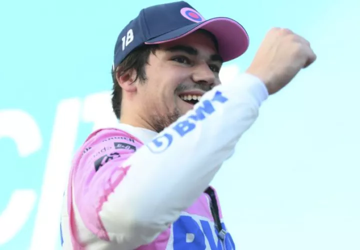 Lance Stroll piloto canadiense. Foto:EFE