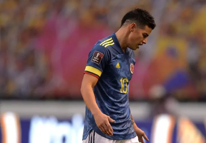 James Rodríguez de Colombia Foto:EFE