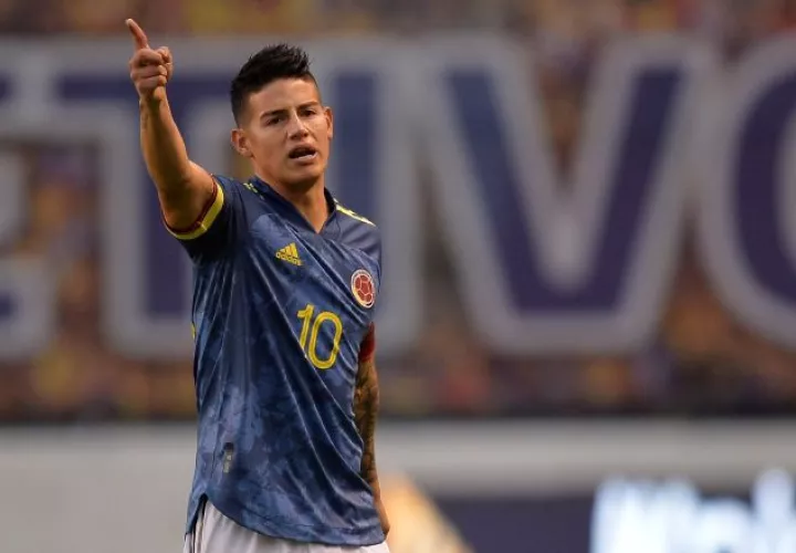 James Rodríguez. Foto:EFE 