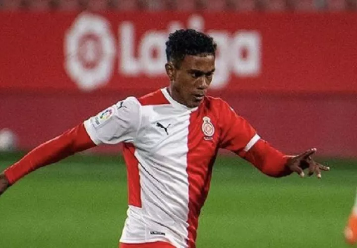 Edgar Yoel Bárcenas. Foto:@GironaFC