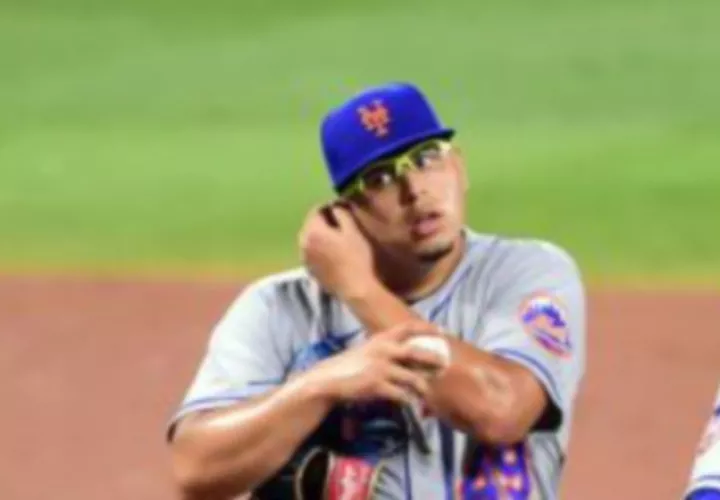 Ariel Jurado solo pudo lanzar en un partido con los Mets. Foto:Twitter