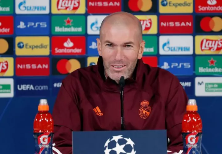 Zidane. Foto:EFE