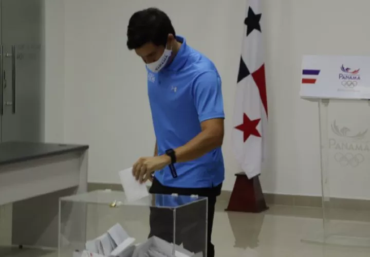 Las elecciones se realizaron ayer en la sede del COP. Foto:@COP