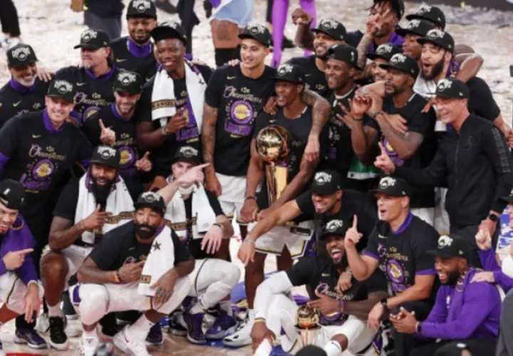 Lakers son los actuales campeones. Foto:EFE