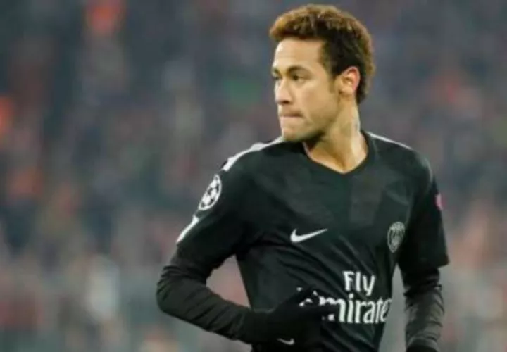 Neymar del PSG. Foto:EFE