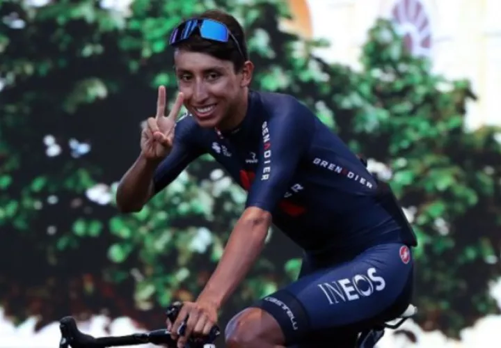 Egan Bernal. Foto:EFE