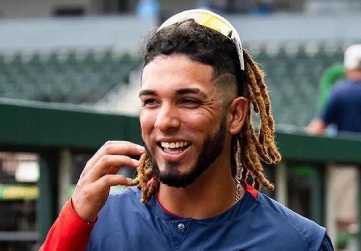 Jonathan Araúz jugador de los Medias Rojas de Boston. Foto:Instagram