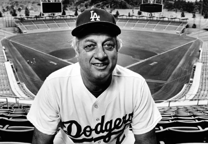 Tom Lassorda. Foto:@Dodgers