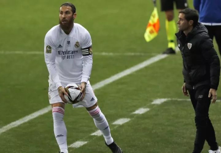 Sergio Ramos, capitán de España. Foto:EFE