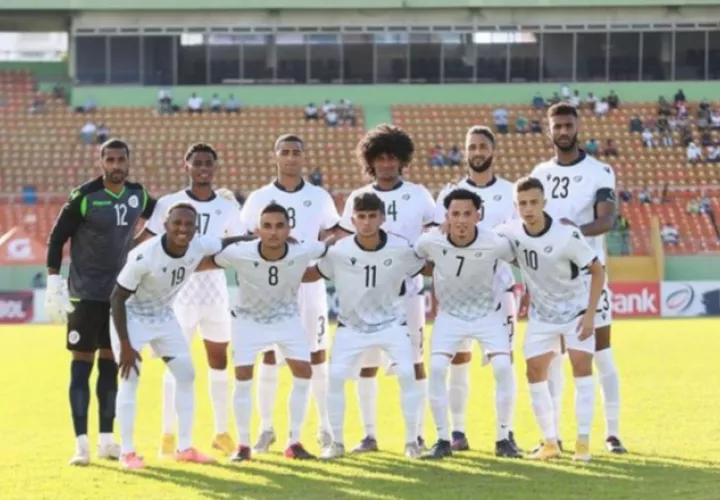 Equipo de República Dominicana. Foto:@fedofutbol