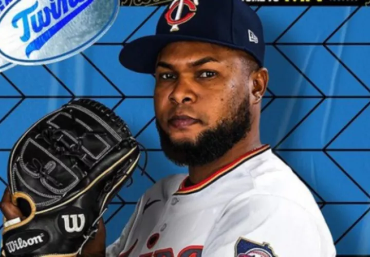 Alex Colomé. Foto:@Twins