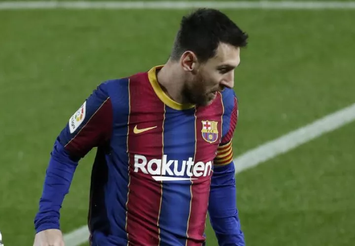 Messi. Foto:EFE