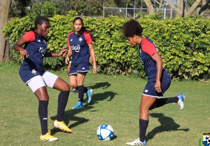 Jugadoras del seleccionado femenino panameño. Foto: Fepafut