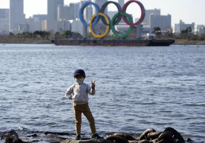 Las argollas de los Juegos Olímpicos. Foto:EFE
