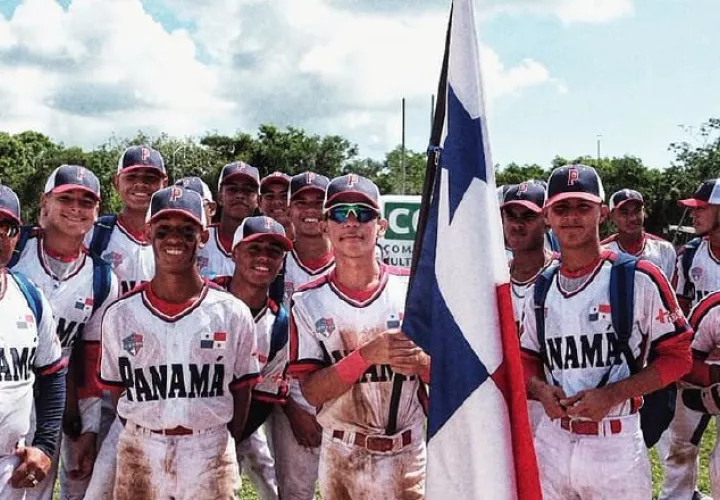 Equipo panameño que consiguió el boleto a la cita mundialista Sub-15. Foto:Fedebeis