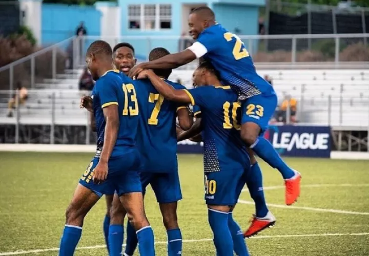 Jugadores de Barbados: Foto: @BarbadosFA 