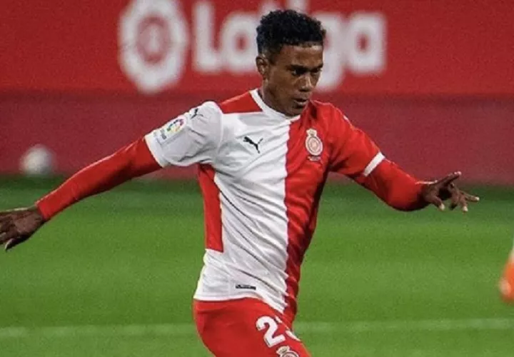 Edgar Yoel Bárcenas. Foto:@GironaFC