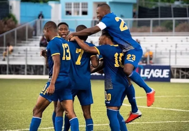 Jugadores de Barbados. Foto:Twitter