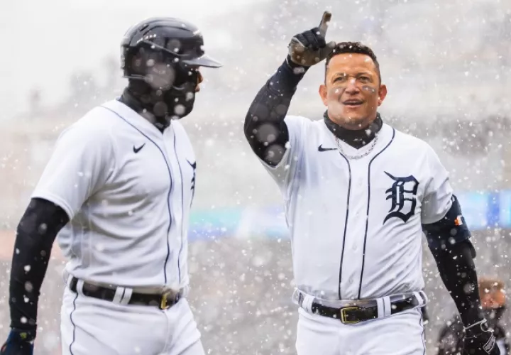 El venezolano Miguel Cabrera. Foto:Twitter