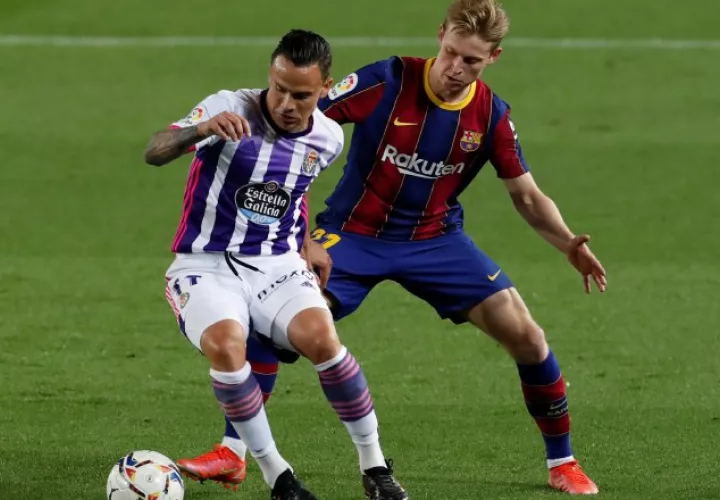 Barcelona vence a Valladolid por 1-0. Foto:EFE