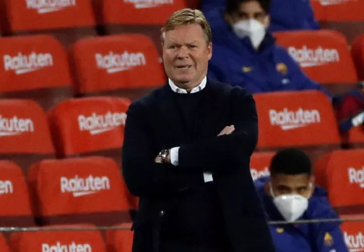 Ronald Koeman, técnico del Barcelona Foto:EFE