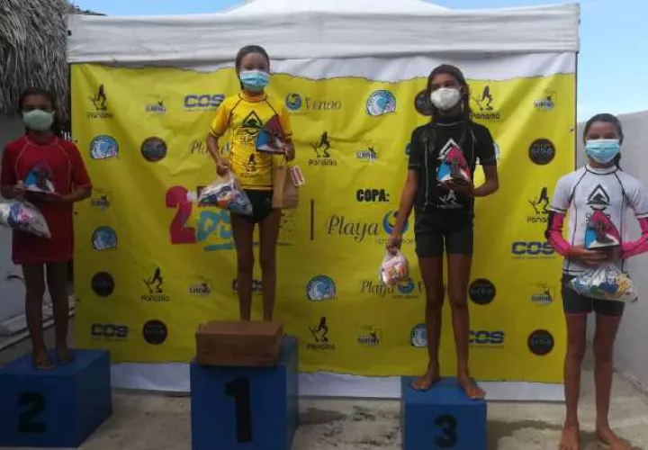 Las chicas mostraron su competitividad. Foto:Cortesía