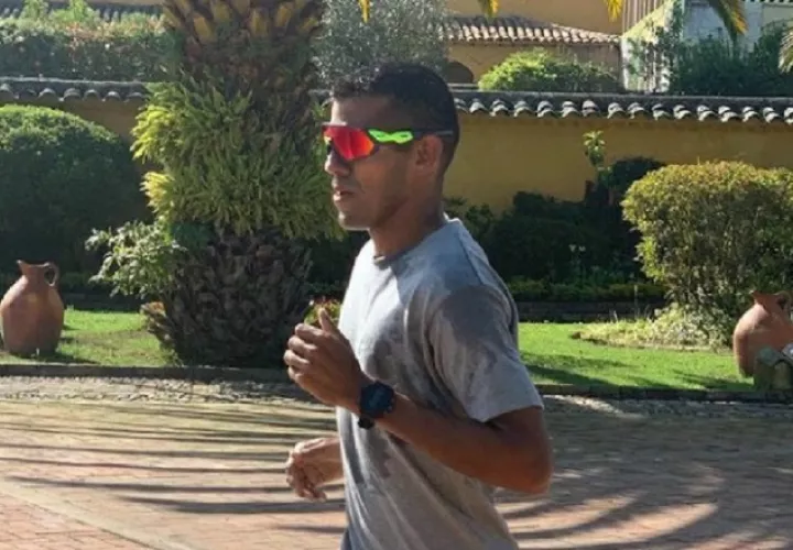 Jorge Castelblanco se prepara en Colombia. Foto:Cortesía