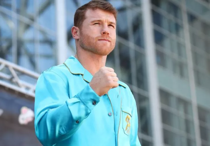  El mexicano Saúl 'Canelo' Álvarez. Foto:EFE