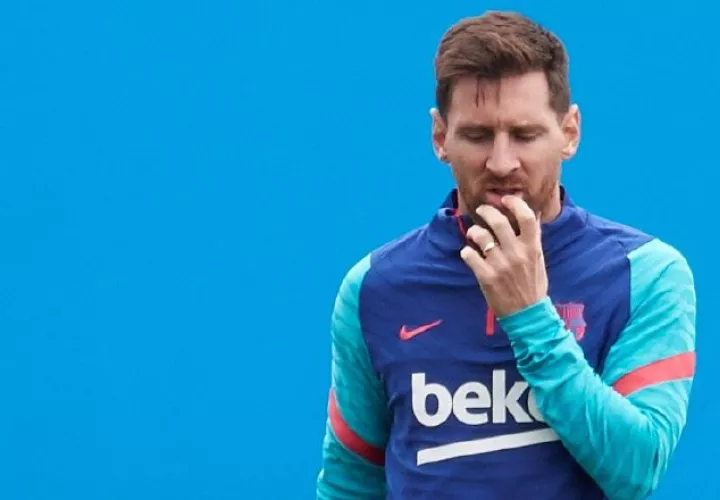 Messi del Barcelona Foto:EFE