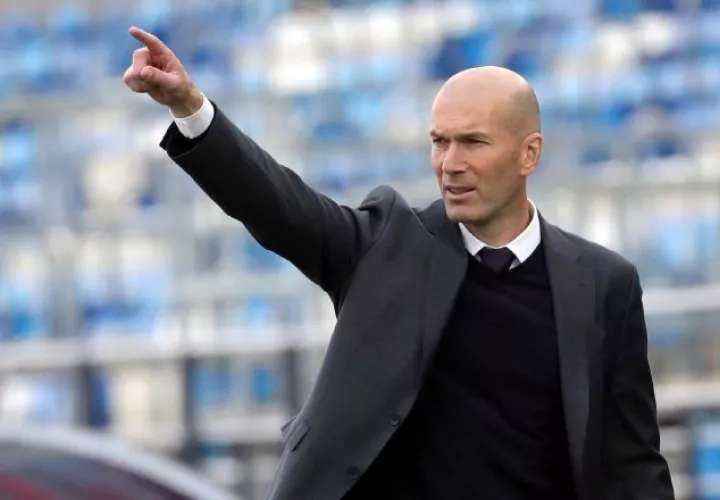 Zidane, sin títulos en la pasada temporada en el Real Madrid. Foto:EFE