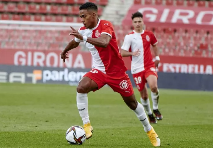 Édgar Yoel Bárcenas. Foto:@GironaFC