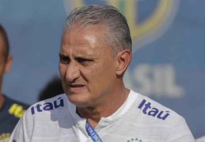 Tite, técnico de Brasil. Foto:EFE