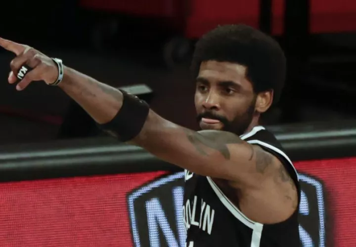 Kyrie Irving jugador de los Nets de Brooklyn. Foto:EFE