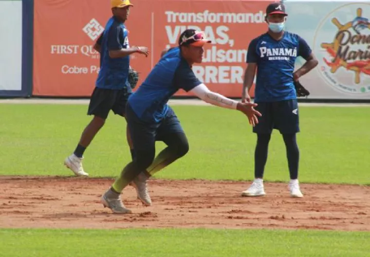 La Sub-18 entrenaba en el 'Flaco Bala' Hernández. Foto:Fedebeis