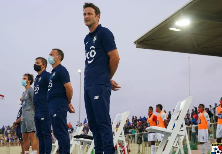 Christiansen y Panamá, con el primer objetivo. Foto:@Fepafut