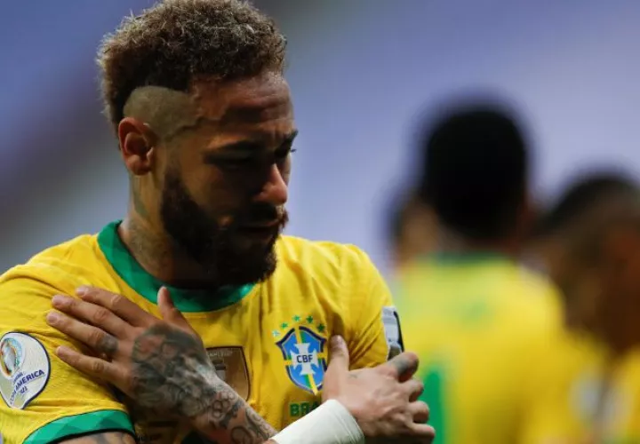 Neymar Jr. de Brasil estará contra Colombia. Foto:EFE