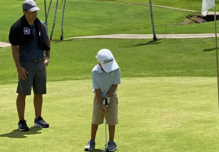 El golf infantil kiwanis, listo para volver a la acción. Foto:@Cortesía