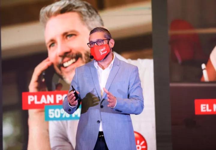 José Anel Cruvelier, gerente de Mercadeo de Claro Panamá. Cortesía