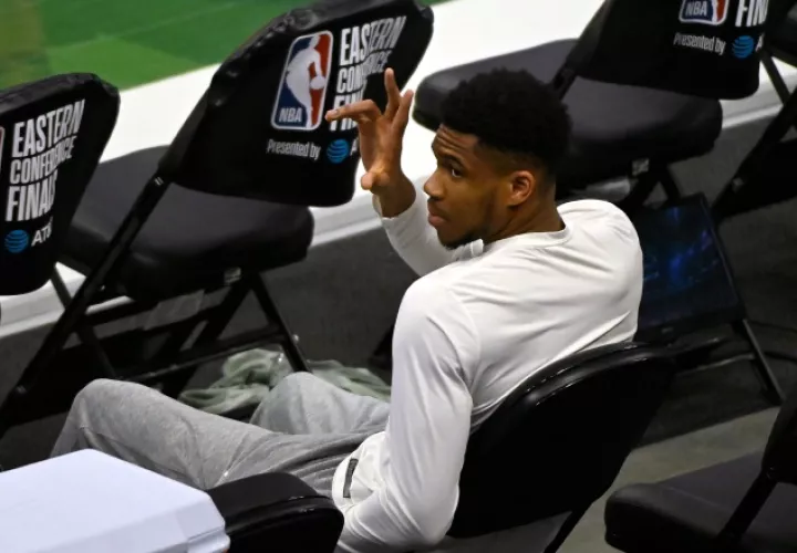 Giannis Antetokounmpo. Foto:EFE 