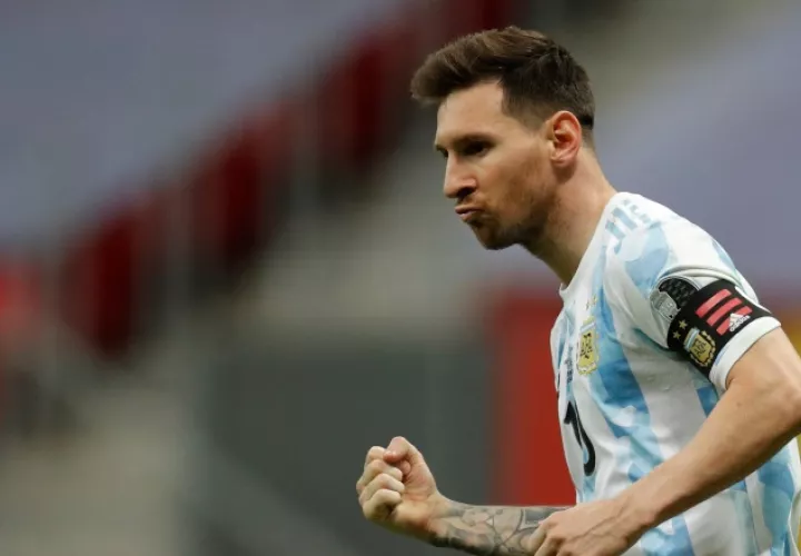 Messi buscará ganar la Copa América con el seleccionado argentino. Foto:EFE